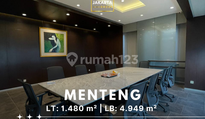 Gedung Menteng 7 Lantai + Basement Strategis, Cocok Untuk Kantor, Institusi atau Investasi Komersial 