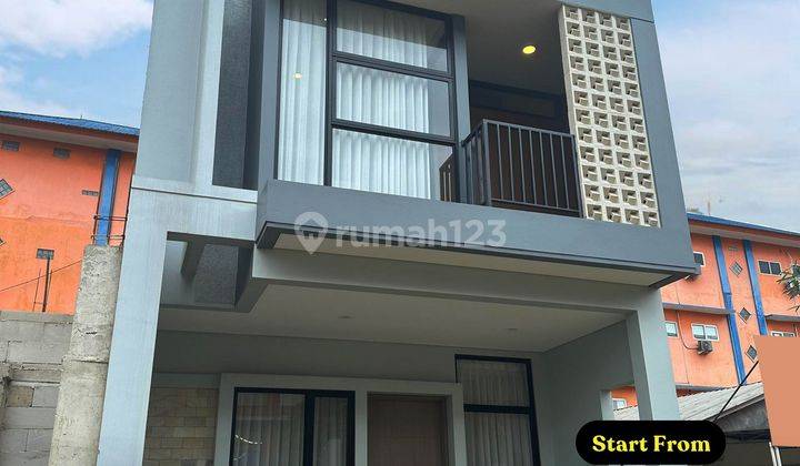 Rumah 2.5 Lantai Minimalis One Gate System Dekat Permata Hijau  1