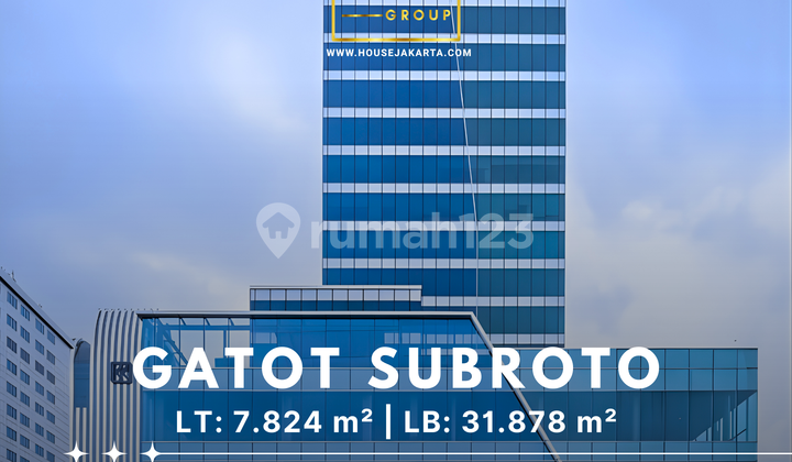 Office Building Premium Gatot Subroto, Ada Helipad, Dekat Akses LRT & Transjakarta 