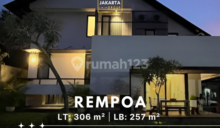 Rumah Hook Dalam Townhouse Semi Furnished Desain Modern Minimalis Rumah Hook Dalam Townhouse Semi Furnished Desain Modern Minimalis
