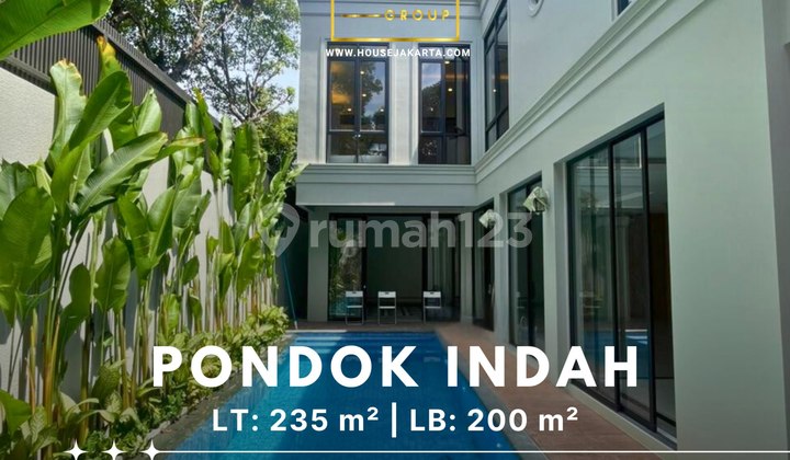 Hook House Newly Renovated In Pondok Indah Complex, Quiet & Comfortable Environment