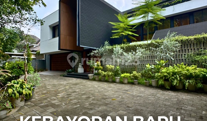 Rumah 2 Lantai Modern Tropis Prime Area Brawijaya 