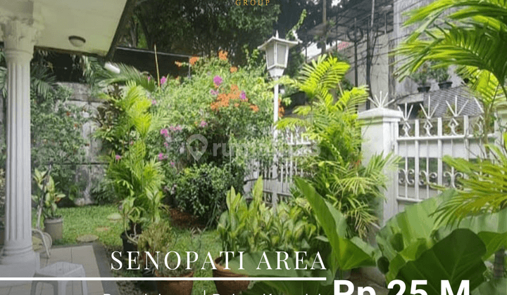 Rumah Senopati Area Jalan Lebar Dan Tenang Dekat Scbd, 1