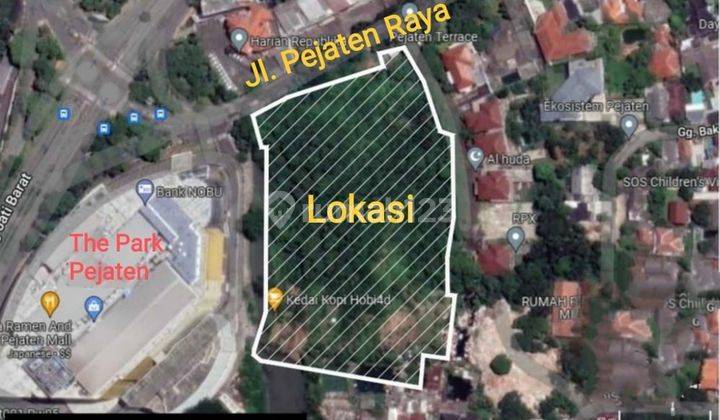 Dijual Tanah Siap Bangun, Harga Njop, 1,5 Hektar di Pejaten Raya, Pasar Minggu, Jakarta Selatan 1