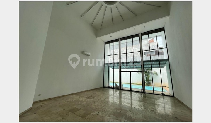 Rumah Marmer 950 Meter, Bebas Banjir di Jalan Bangka, Jaksel