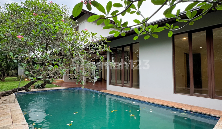 Spacious House in Kemang 2 Floors Freehold Title with Swimming Pool + Large Garden