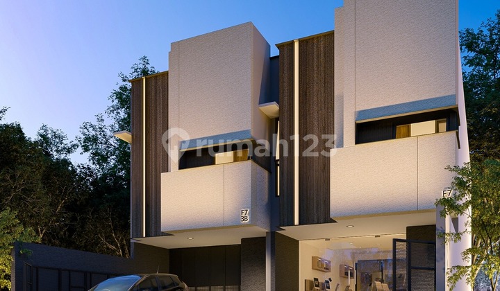 Rumah Modern Minimalist Design @Kopo Permai - bisa untuk Usaha