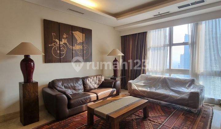 Dijual Apartment The Capital Residence, SCBD Jakarta Selatan - Tipe 3+1 BR Furnished High Floor Best View