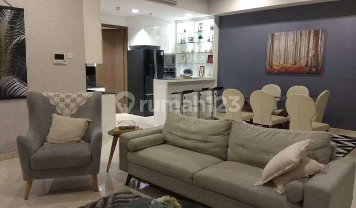For Lease Apartment 1 Park Avenue, Gandaria South Jakarta - 3Br + 1 Furnished Type, Area 146M2