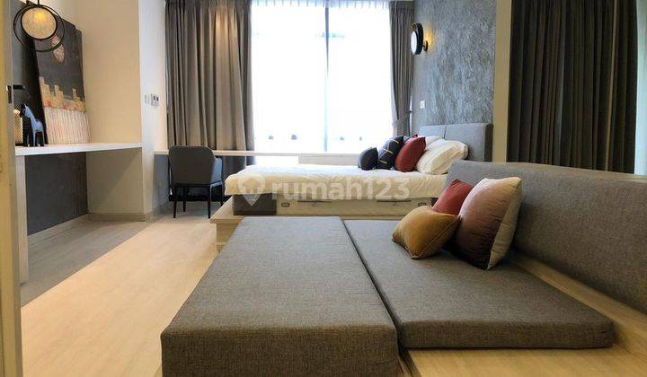 Jual Apartemen Sudirman Suites Jakarta Pusat. 1 Bedroom + 1 Study Room Furnished  2