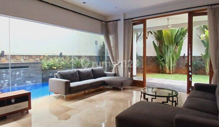 Dijual Rumah Modern Furnished Dengan Pool di Kemang Jakarta Selatan 1