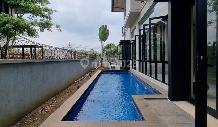 For Rent Modern House 5 BR With Private Pool, At Cipete Jakarta Selatan 1