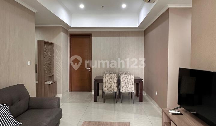 For Sale: 3 BR Apartment Furnished Area 135sqm, Condominium Type - Taman Anggrek Residences, West Jakarta