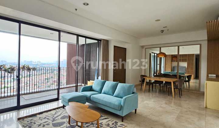For Sale Apartment 1 Park Avenue, Gandaria South Jakarta - 3BR+1 Type Furnished Area 177m2
