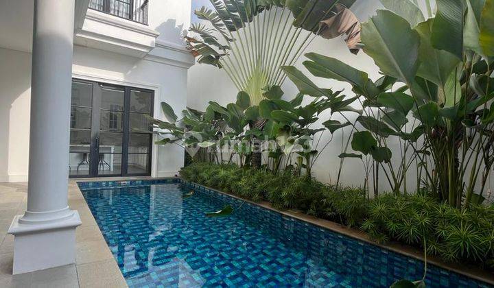 For Sale Luxury American Classic House, Brand New. Inside Compound At Cilandak, Jakarta Selatan 1