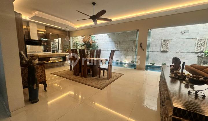 For Rent 5Br Fully Furnished House With Pool - Cilandak, South Jakarta | Near MRT Cipete 2