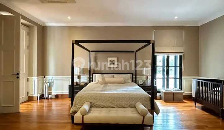 For Rent Luxury American Classic House | 5Br Furnished | Private Pool | Kebayoran Baru, South Jakarta 2