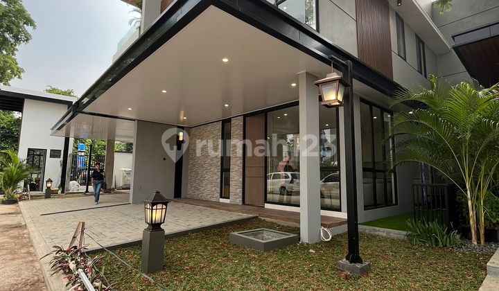 Dijual Townhouse Brand New 3 Lantai - LT 74M² LB 123M², Furnished, Cirendeu Ciputat Timur