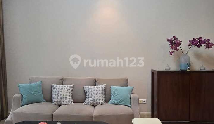 Dijual Apartemen Mewah 2+1 BR Furnished di Kebayoran, Jakarta Selatan - The Pakubuwono View