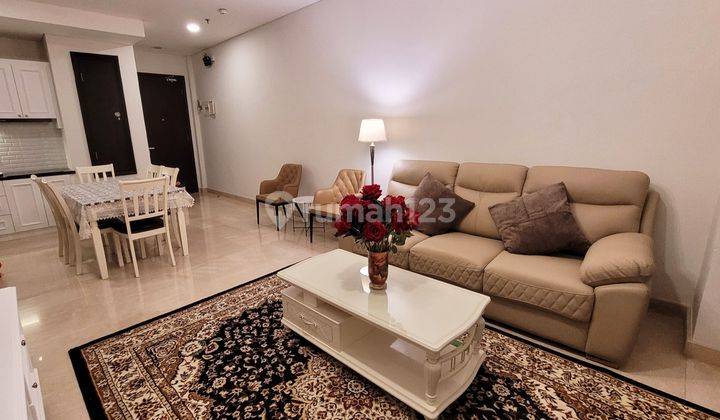 For Rent Apartemen Sudirman Suites, Bendungan Hilir Jakarta Pusat, 3 Bedroom Luas 122sqm 1