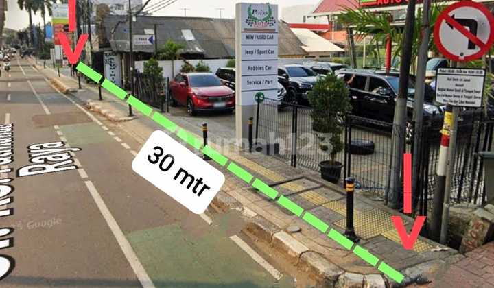 Tanah Komersil Strategis Cocok Buat Kantor atau Tempat Usaha di Fatmawati Luas 1500M2