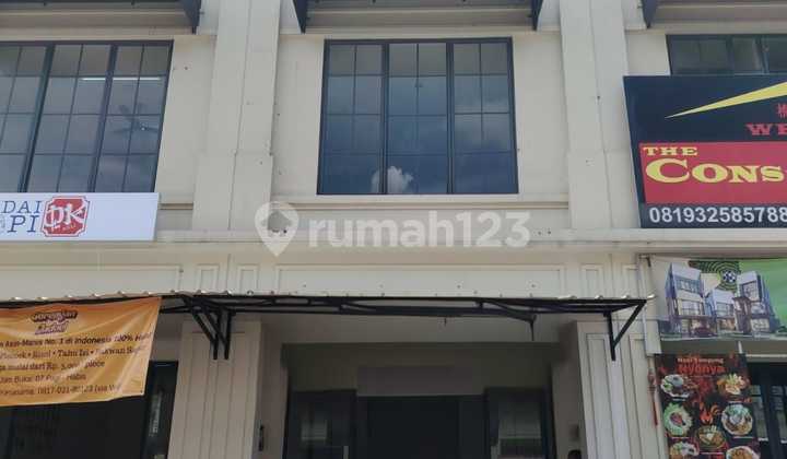 Ruko 2 Lantai SHM di Gading Serpong Beli Langsung Buka Usaha