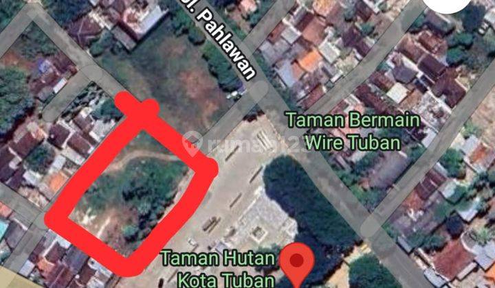 Tanah 3 Kavling Strategis Di Sebelah Taman Hutan Kota Tuban Jatim 2