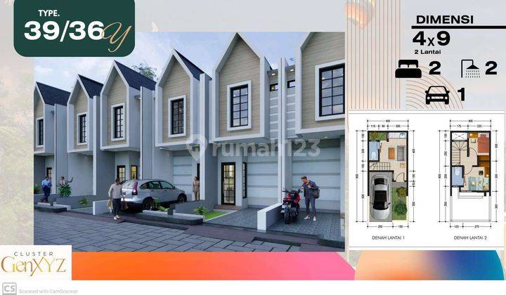 Rumah Murah Surabaya Timur 400 Juta Grand Semanggi Asli Ktp Sby 2