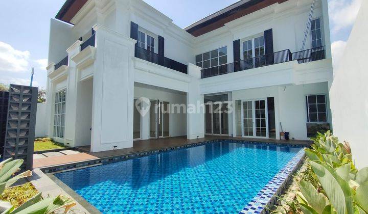 Rumah Modern Classic View Pegunungan,private Pool,lift,full Marmer Di Sentul City Bogor 1