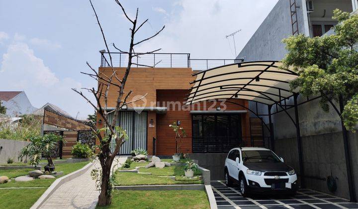 Rumah Industrial Style,konsep Workspace,dekat Exit Tol Sentul City Bogor 1