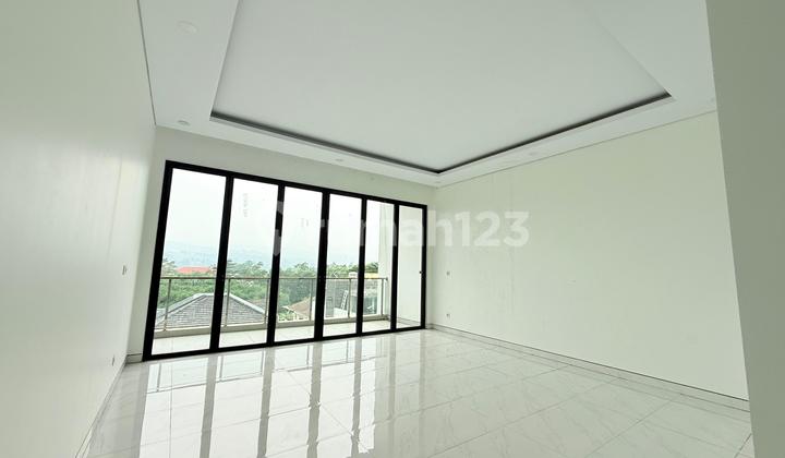 Rumah Modern Tropis Siap Huni Kolam Renang View Pegunungan Sentul City Bogor 2