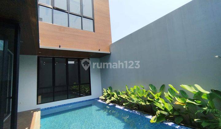 Rumah Baru Type Modern,private Pool,lift,depan Green Area Sentul City Bogor 1