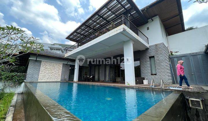 Rumah Mewah Siap Huni Furnish,private Pool,view Golf Sentul City Bogor 1