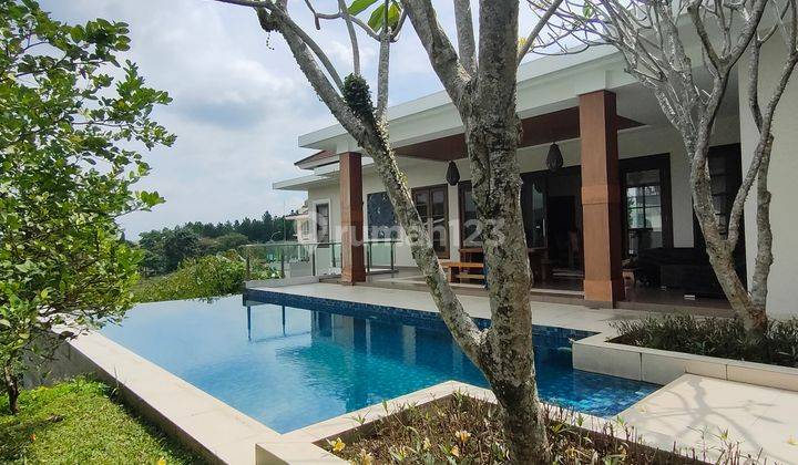 Rumah Modern Full Furnish,private Pool,shm,view Pegunungan Sentul City Bogor 1