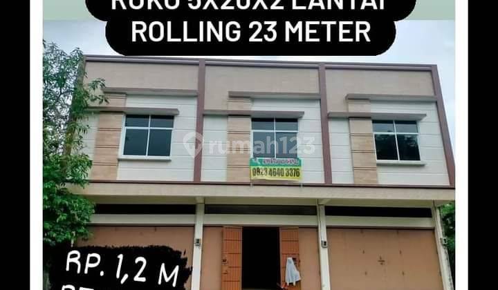 Ruko Jl Poros Pattalassang
Gowa Makassar Sulawesi Selatan 2 Unit Ruko 5X20X2 Lantai Rolling 23 Meter 
Ada 1 Kamar Luas
WC 3, Jemuran, Tandon Air
Tanah 27 X 100
Luas Keseluruhan 4.400M²
Cocok SPBU
Cocok Perumahan Kecil
Cocok Rumah Kos
Dekat Perumahan Putra 1