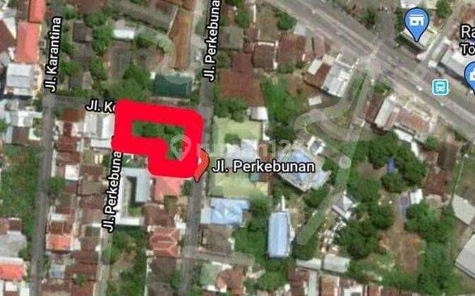 Tanah Jl Perkebunan Makassar  Sulawesi Selatan 50 M Dr Urip Total Lebar 30x50 
totall 1500 M2 
dekat Rs Awal Bros 2