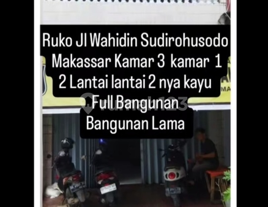Ruko Jln Dr Wahidin Sudiro Husodo Makassar Jumlah Kamar: 3Jumlah Wc :12 Lantai (Lantai 2 Nya Papan Kayu Setengah)Ukuran Tanah 129 M2ukuran Bangunan 129 M2- Token Listrik -Shmrp. 1,3 Milyar