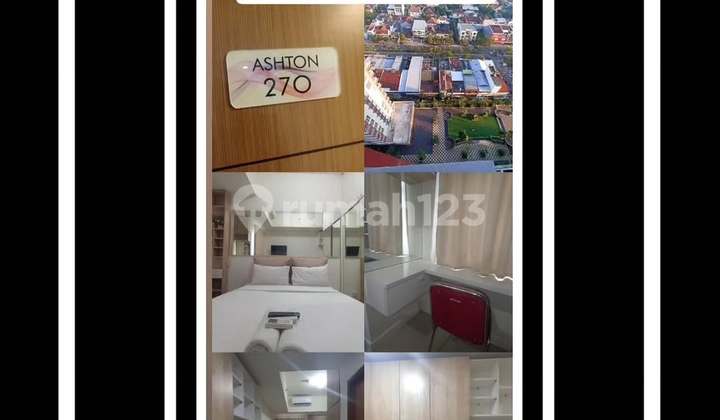 Apartemen Vida View Panakkukang Lantai 27 1 Tempat Tidur 1 Kamar Mandi Dijual Beserta Perabot View ke Kolam Renang Rp. 500 Jt