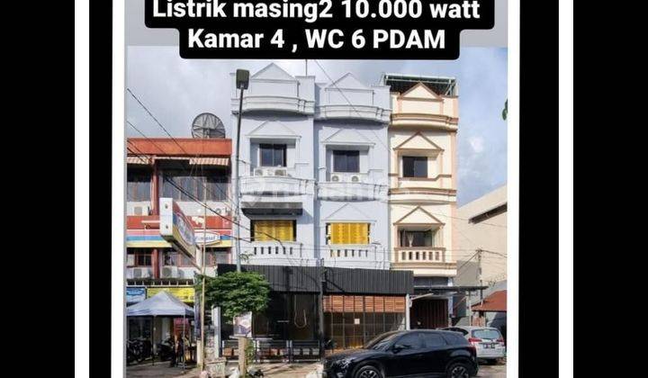 Turun Harga Dijual Ruko Gagak 2 Unit Uk. 8 M X 23 M, 3,5 Lantai + Rooftopfasilitas Property :kt : 8. Km : 6 + 2 Bathtub Lt : 184 Lb : 428 Legalitas : Shm, Ac, Pam, Pln 2 X 10.000 Jalan Utama Rp. 5,9 M 1