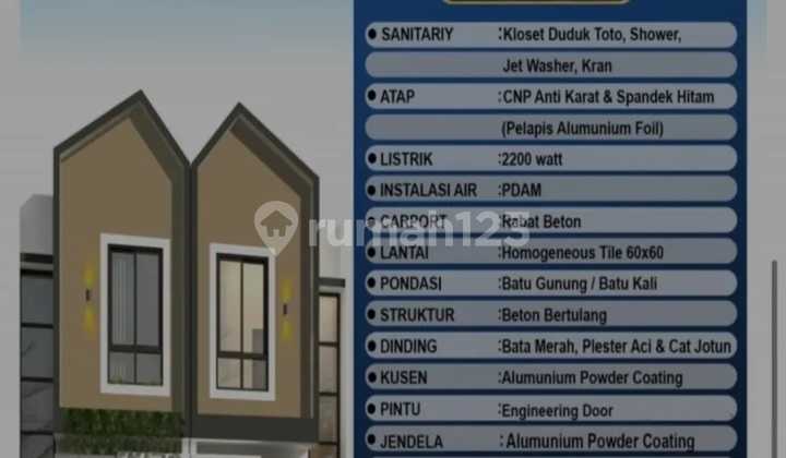 Rumah Perintis 3 Type 48/44 4X11 2 Lantai Kmr 2 Wc 2 Promo Rp. 598 Jt Bebas Biaya Biaya Rp. 600 Jt Harga Normal KPR 700.000 Rumah Perintis 3 Type 48/44 4X11 2 Lantai Kmr 2 Wc 2 Promo Rp. 598 Jt Bebas Biaya Biaya Rp. 600 Jt Harga Normal KPR 700.000