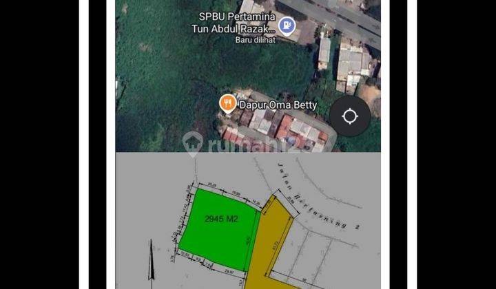 Tanah  Jl Tun Abd Razak
hertasning Baru Samping Spbu
luas Tanah 6.491 M²
cocok Kuliner
cocok Kantor
 1