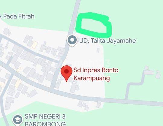 Tanah Moncobalang Barombong Dekat Ud Talita Jayamahesawah Luas 3.000 Meter Lebar 40 Meter Panjang 75 Meter 2