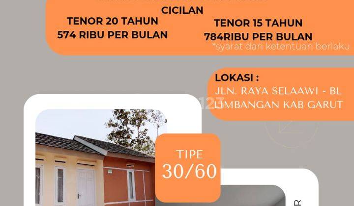 Rumah Tanpa Dp Cicilan 500ribuan Garut 1