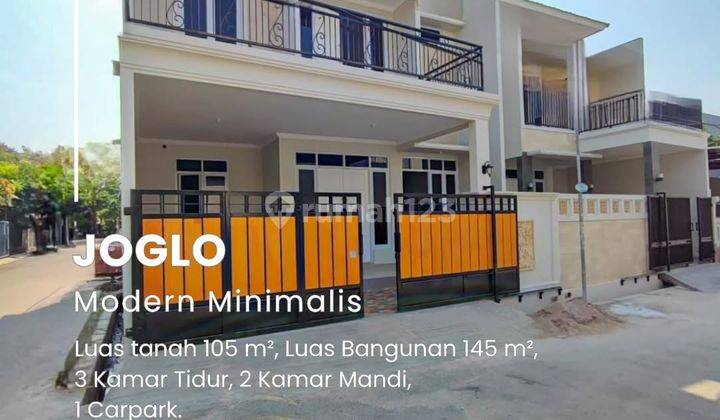 Dijual Rumah Brand New Minimalis Modern Dekat Toll Jorr Di Joglo 1