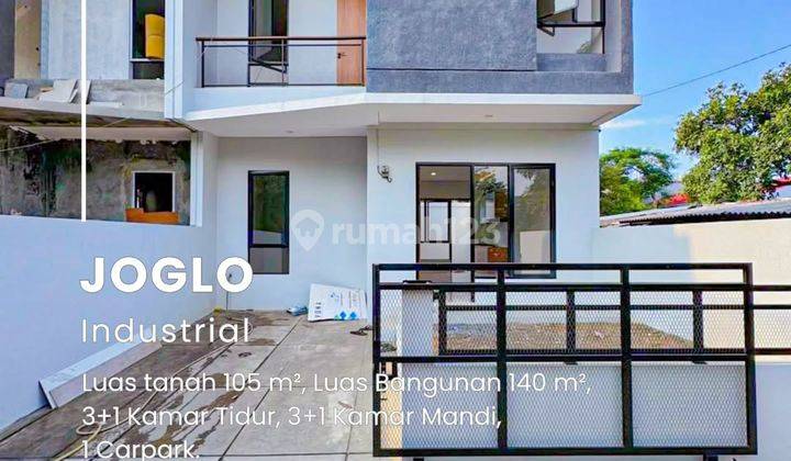 Dijual Rumah Brand New Minimalis Modern Di Joglo 1