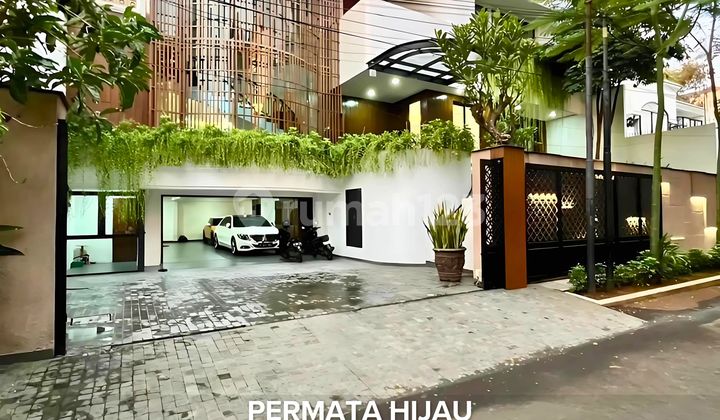Dijual Rumah Mewah Modern Lokasi Strategis di Permata Hijau