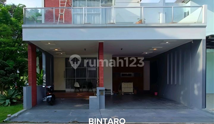 Dijual Rumah Modern Tropical Fully Furnished di Bintaro Jaya