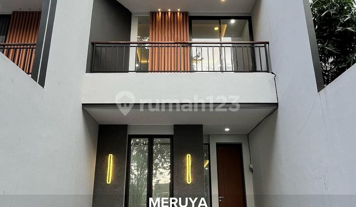 For Sale Brand New Modern House, Strategic Location in Meruya For Sale Brand New Modern House, Strategic Location in Meruya