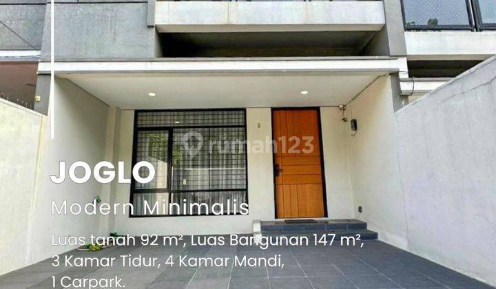 Dijual Rumah Brand New Minimalis Modern Furnished Dekat Toll 1