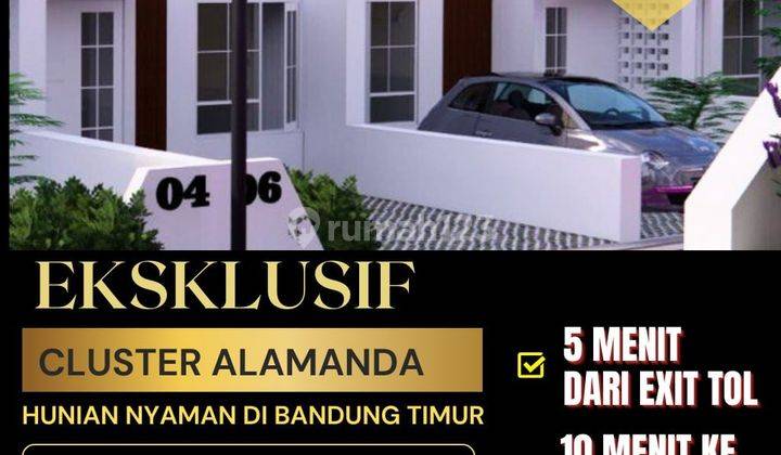 Dijual Rumah Murah Strategis Dekat Tol Dan Jatinangor Di Cileunyi Bandung Dp O  1